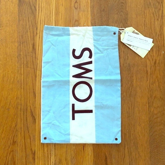 Toms Shoes reusable cloth bag - Picture 1 of 2